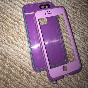 purple lifeproof case